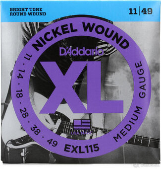 struny na elektricku gitaru