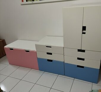 Komody, skrine, nábytok Ikea STUVA