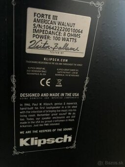 KLIPSCH FORTE 3
