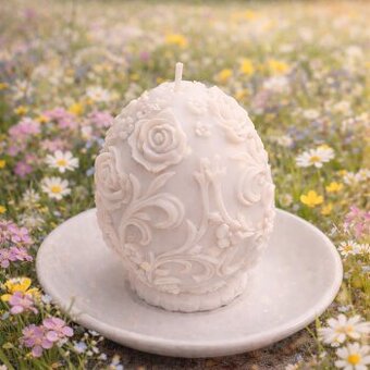 Sojova sviecka- vajicko