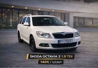 🚖 PRENÁJOM DIESELOVÝCH ÁUT NA TAXI (Bolt / Uber)