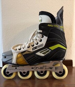 Kolieskove korcule Nike Bauer 40 70 Mega