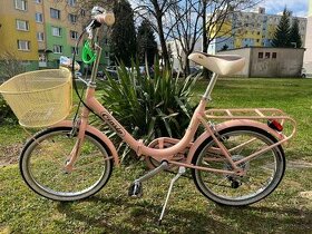 Bicykel mestský- Skladací bicykel Cinzia Smarty 6 Pink 20 - 1