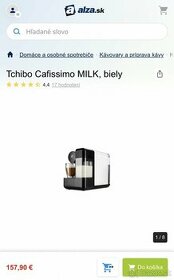 tchibo Cafissimo milk kávovar