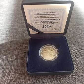 2€ proof Grécko