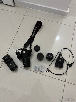 Canon EOS 600D + objektívy a príslušenstvo