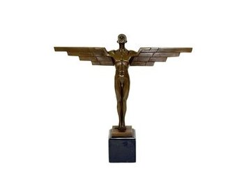 IKARUS - ART DECO BRONZOVÁ SOCHA