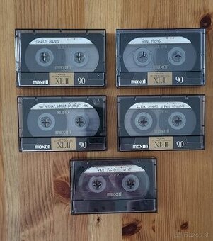 Kazety Maxell XL 2 90 Chrome