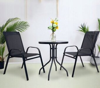 Balkonovy set Stol + 2Stolicky - NOVE