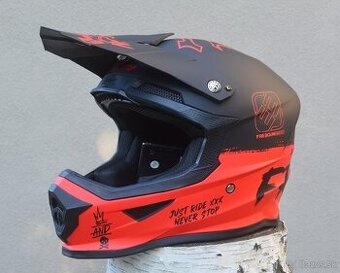 FREEGUN SHOT mx atv helma okuliare červená matná