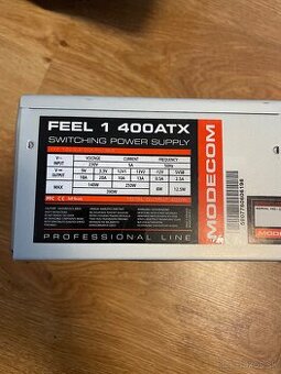 Predám zdroj ATX Modecom 400w