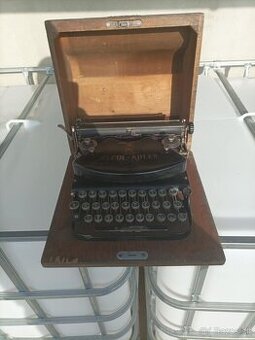 Starožitný nemecký písací stroj 1938 -Klein Adler