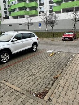 prenájom parkovacieho státia Rača Záhumenice