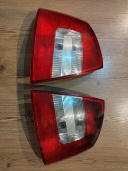 Octavia 2 zadné svetlá po facelifte