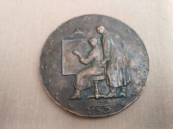 medaila VŠ dopravná Žilina vojenská fakulta 1962