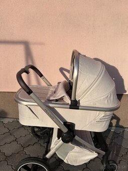 MUUVO Kočík kombinovaný Quick Boho Brown set + CYBEX Aton B2