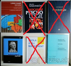 Knihy psychologia, filozofia, financie, ostatne