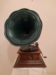 Predám jedinečný starožitný gramofón značky Columbia ca 1910 - 1