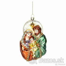 Vianočná guľa - Svätá rodinka