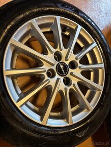 Borbet disky 15, 4x100, 6,5j, 5,5J, et35, honda civic 2003