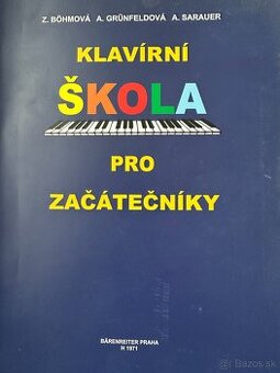Učebnica - škola klavíra