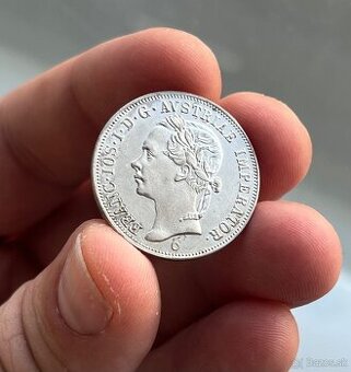 20 grajciar 1852 C - Hlava vlavo