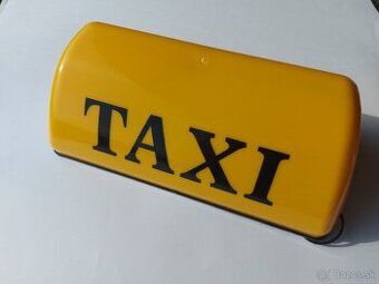 Taxi transparent - žlty