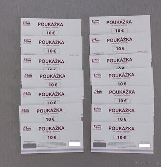 14x 10€ poukážka na nákup do parfumérie FAnn