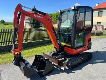 Minibagr Kubota KX019-4 hyd.podvozek, AUX, 3xlžíce