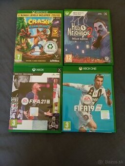 Hry na xbox One X/S