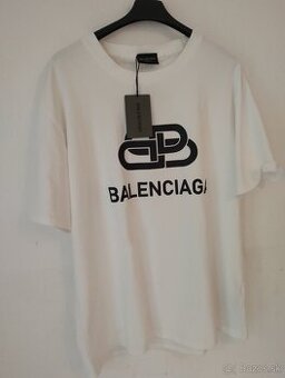 Balenciaga tričko biele L
