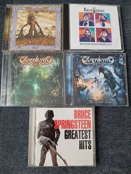CD albumy Tom Perry, Elvenking, Backwards, Springsteen