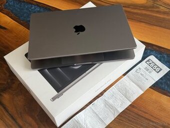 MacBook Pro M3 14” 512gb alza zaruka ako novy