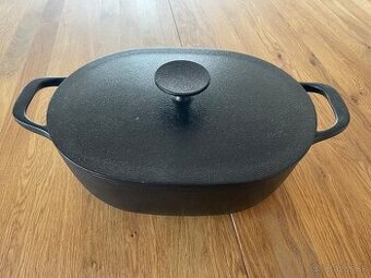 Liatinový hrniec s pokrievkou Ikea Vardagen 7l