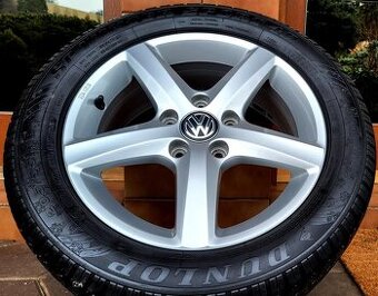Alu R16 5x112 + zimné pneu 205/55 R16 pre VW a iné...