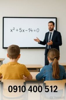 Skúsený učiteľ matematiky si hľadá prácu