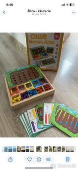 Montessori - ukladanie huseniciek