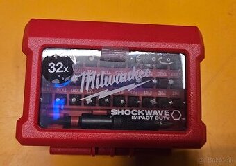 MILWAUKEE Sada skrutkovacích bitov SHOCKWAVE™ 32 ks