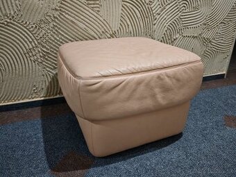 Kožená taburetka - 1