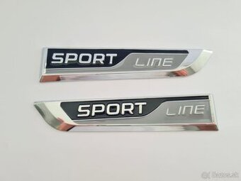 Napis SPORTLINE na blatník ŠKODA - 1