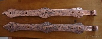 Starožitné Masívne Mosazné Pánty z.19.storočia - 1