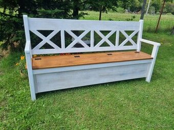 lavica - DUBOVÁ  - s úložným priestorom