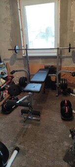 Polohovatelná benč lavička