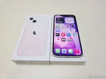 APPLE IPHONE 13 PINK TOP STAV,BATERKA 100%