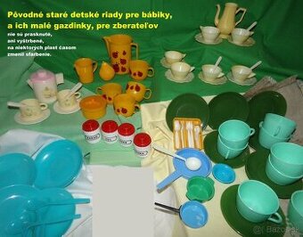 staré HRAČKY - riadiky do kuchynky pre bábiky a ich gazdinky
