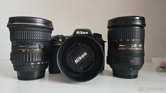 Nikon D7500 + 3 objektívy + 2 batérie (TOP stav, iba 34k záb