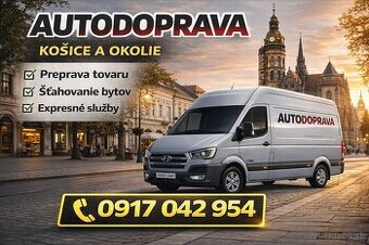 Autodoprava v Košiciach a okolí / Hornbach, Obi, Möbelix...