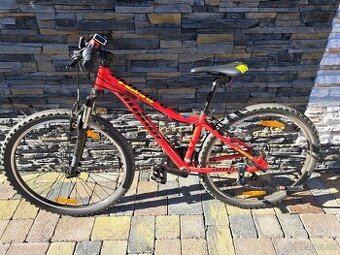 Detsky bicykel Author A-Matrix 26 - červeno-čierny