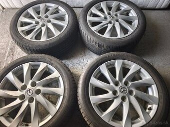 Alu disky 5x114,3 r17 na Mazda letné pneumatiky 215/50 r17