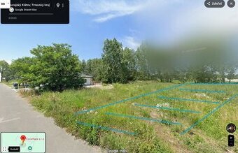 Pozemok Dunajský Klatov 600m2 stavebne povolenie projekt